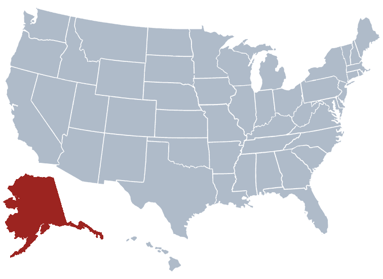 USA States Covered by Ovid Media Group-Alaska