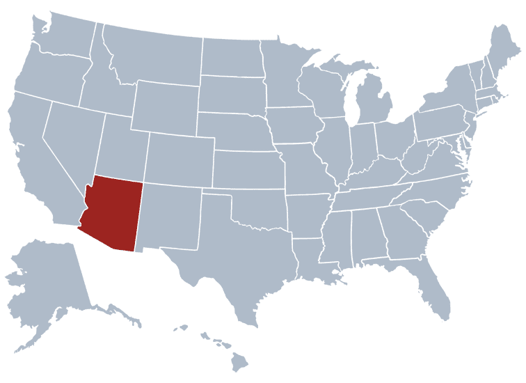 USA States Covered by Ovid Media Group-Arizona