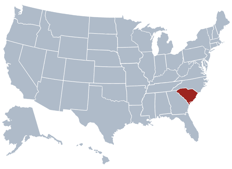 USA States Covered by Ovid Media Group- South Carolina