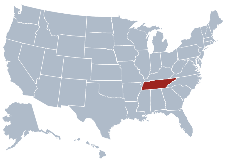 USA States Covered by Ovid Media Group- Tennessee