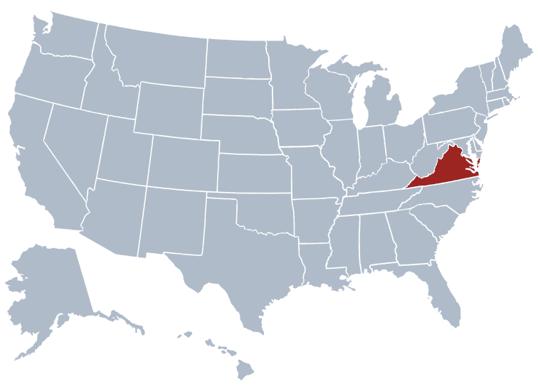 USA States Covered by Ovid Media Group- Virginia