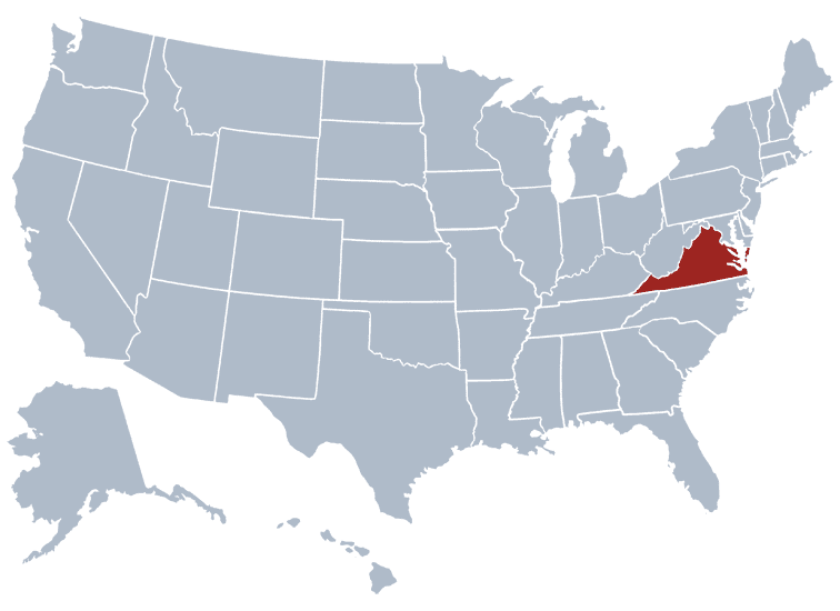 USA States Covered by Ovid Media Group- Virginia USA States Covered by Ovid Media Group- Virginia