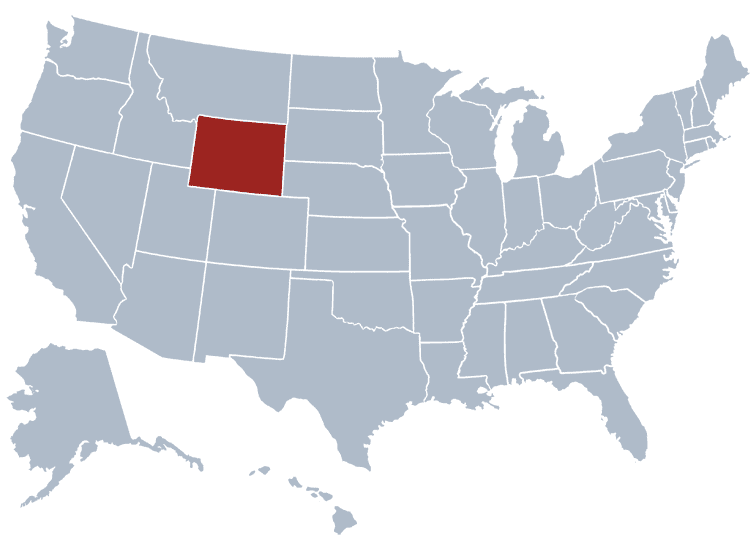 USA States Covered by Ovid Media Group- Wyoming