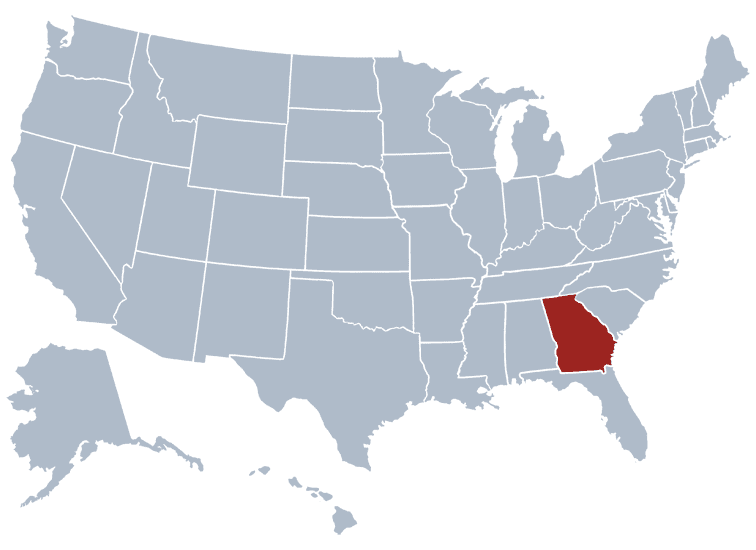 USA States Covered by Ovid Media Group-georgia