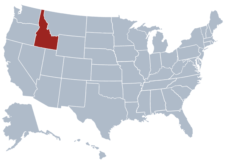 USA States Covered by Ovid Media Group-idaho