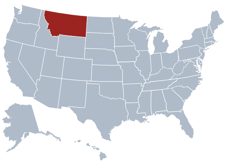USA States Covered by Ovid Media Group-montana